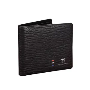 BULLCAPTAIN Men's Cow Leather Wallet Large Capacity Multi-Card Slot RFID Card Holder Billfold Money Clip Gift for Boyfriend Father Husband Gift
