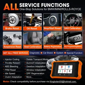 LAUNCH 431X Creader Elite 2.0 Bidirectional OBD2 Scanner All System Car Diagnostic Tool ECU Coding 31 Reset Lifetime Free Update