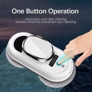 Electric Window Cleaner Robot With Remote Control Smart Glass Cleaning Robotic with 5600Pa Strong Suction Window Cleaning Robot for Windows Tiles Class Door