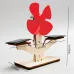 Wooden Solar Power Fan Model Assembly Kit DIY Children's Science Experiment Education Puzzle Toy Student Technology Small Production
