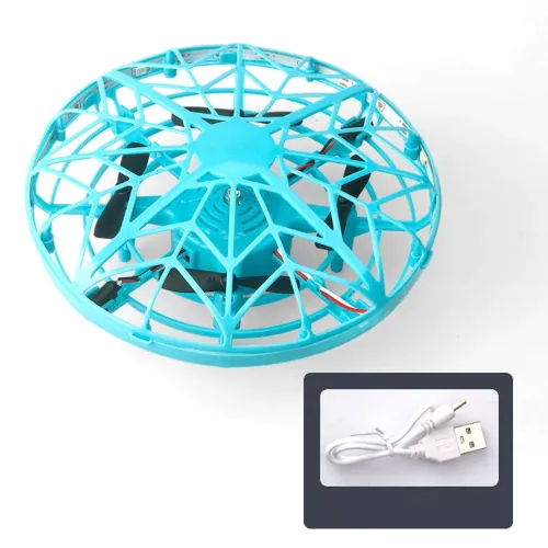 UFO Spinning Ball Intelligent Sensing Magic Decompression Flying Saucer Flying Sphere Sensing Aircraft