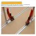 ENJOYWOOD Woodworking 19*12.7mm T Track with Predrilled Mounting Holes for Quick Ratchet Rail Clamps for M6/M8 Slot Hold Down Clamps Featherboard
