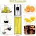 2 Pieces Cooking Oil Sprayer Olive Oil Kitchen Oil Spray Bottle Portable Kitchen Dispenser for Air Fryer Baking Salad Grilling Baking Olive Oil