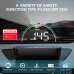 Geyiren M8 OBD2 HUD Head-up Display Car Digital Speedometer Smart System Speed Mileage Water Temp RPM Projector for Car Glass