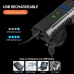BENGGUO 3 in 1 Bike Headlight 1000Lm Brightness 4400mAh High Capacity Power Bank 8 Light Modes Waterproof Bicycle Front Light with 130db Horn for Night Cycling