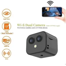 D3 HD Mini Wireless WiFi Dual Camera Mobile Phone Wireless Network Camera Remote Two-way Intercom Monitoring Camcorder