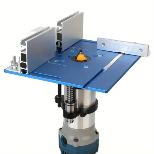 Premium Aluminum Router Plate Precision Woodworking Tool for 65mm Tables Workbench Trimmer And Engraving Machine