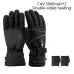 Thermal Gloves Waterproof Electric Heating Gloves Touchscreen Men Women for Ski Cycling for Motorcycle for Sports Hiking