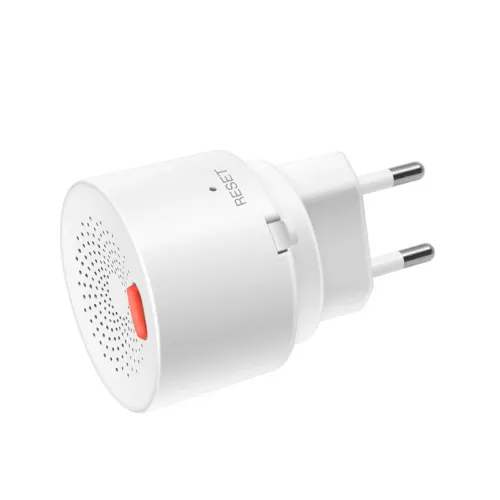 Tuya Zigbe Natural Gas Sensor EU Combustible Household Smart LPG Gas Alarm Detector Leakage Sensor fire Safety Smart Home