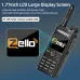 ABBREE GP-298 Public Network Walkie Talkie 4G LTE Android 5.1 WiFi Bluetooth Long Range 5000mAh Two-Way Radio Group Call Noise Cancellation Global POC Zello Compatible Sim Card