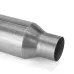 2.5 inch In/Out Catalytic Converter Universal High Flow Stainless Steel