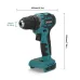 Drillpro 23-48N.M 10mm/13mm 1800rpm 21+1 Torque Cordless Brushless Electric Drill Fit Mak
