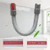 Vacuum Cleaner Accessories Parts Hose Flexible Extension Tube Telescopic Hose Fittings For Dyson V7, V8, V10, V11, V12, V15, G5