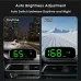Solar Head Up Display GPS+ Digital Car Speedometer Beidou Dual System Intelligent Light Sensing HUD Car Universal Accessories