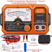 T6005 T6010 Insulation Resistance Tester Electronic Megohmmeter 500V 1000V High Accuracy Low Resistance Alarm Professional Electrical Test Tool