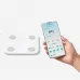 XIAOMI Mijia MJTZC01YM Body Fat Scale S400 Dual Frequency Bioelectrical Impedance 25 Health Metrics Analysis Heart Rate Monitor Multi-User Memory & Bluetooth 5.0 App Functionality
