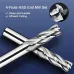 10PCS 4 Flutes End Mill Bits 2-12mm Straight Milling Cutter Straight Shank Drill Bits for Wood / Steel / Titanium