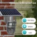 Guudgo Tri-lens Solar Camera 10X Optical Zoom WIFI 4G Wireless PTZ Color Night Vision AI Human Detection Solar Powered Waterproof Outdoor Security Camera