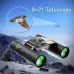 IPRee HZoom Binoculars, 8X21 Long Range Telescope with Compact Folding Design for Outdoor Tourism and Camping Bird Watching Hunting Hike