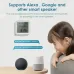 Smart WiFi Hygrometer Thermometer Sensor Indoor Temperature Humidity Monitor Works with Alexa Google Home High Accuracy Remote Control App Sync Time Display