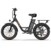EDIRECT URLIFE20 Electric Bike 48V 13AH 500W(Peak 1000W) Motor Recommended Top Speed 25KM/H 20inch Tire 130KM Max Mileage 120KG Max Load Electric Bicycle