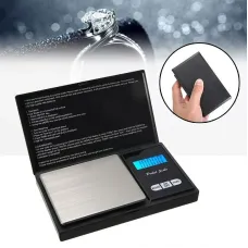 1PCS Jewelry Mini Stainless Steel Electronic Scale Digital Pocket Scale Gold Gram Balance Weight Scale Portable Pocket Scale