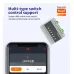 6CH Tuya Smart Zigbe/WIFI 16A Relay Switch Module Power Remote Control Appliance Control Relay Module 110V-240V External/Internal Antenna
