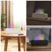 Tevorex 250ML Colorful Flame Aromatherapy Diffuser Dynamic Fire Flame  Cool Mist Humidifier with 7 Colors Light Remote Control Timer and Auto Off Function for Home Office