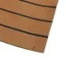 2400x1200x6mm EVA Foam Brown Faux Teak Boat Flooring Decking Sheet Pad