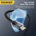 ESSAGER ES-X60 2A USB-A to Type-C+Micro USB Cable Fast Charging Data Transmission Tinned Copper Core Line 1.2M Long for iPhone 16 15 15 Plus for Huawei Mate XT for Xiaomi MIX Fold4 for Samsung Galaxy Z Flip6