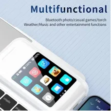 A98 Box bluetooth Earphone LED Screen Earbuds 2.8-inch Screen 8000mAh Battery Capacity Power Bank Flashlight Portable Multimedia Headphones