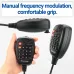 WOUXUN KG-M70 25W Mobile Walkie Talkie VUF UHF Cross-Band Repeater Dual Band Long Range 999CH High Power Car Radio Station with Microphone