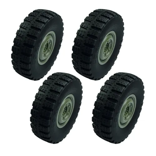 4PCS LDR/C LDP06 1/12 Unimog RC Car Spare Tires Wheels L0049G L0049Y Vehicles Models Parts Accessories