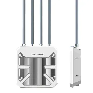 Wavlink AERIAL HD6 WiFi6 Outdoor Router AX1800 Long Range Weaterproof Wireless WIFI Extender/AP/Repeater Dual Band 2.4G&5Ghz Booster with 4 Antennas