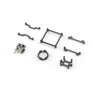 Happymodel Naked DJI O3 Nano Aluminum Alloy Fixing Bracket Kit Comaptibal with Mobula8 DJI O3 RC Drone FPV Racing