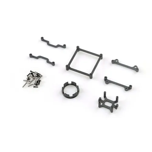 Happymodel Naked DJI O3 Nano Aluminum Alloy Fixing Bracket Kit Comaptibal with Mobula8 DJI O3 RC Drone FPV Racing