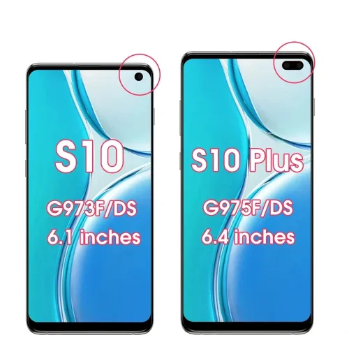 Screen with Frame for Samsung Galaxy S10 Plus S10 LCD Display Digital Touch Screen for Samsung Galaxy S10 Assembly
