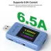 RELIFE XA3 Pro USB Smart Tester PD QC2.0 QC3.0 Fast Charge 6.5A High Current 156W Power Measurement 1.77-inch TFT LCD