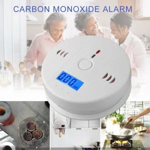 Sensitive Home CO Sensor Detector Wireless CO Carbon Monoxide Poisoning Smoke Gas Sensor Warning Alarm Detector LCD IndicatorSensitive Home CO Sensor Detector Wireless CO Carbon Monoxide Poisoning Smoke Gas Sensor Warning Alarm Detector LCD Indicator