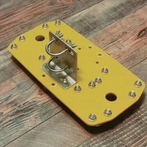 Shortwave MOXON Antenna Kit 5mm Epoxy Base Plate CNC Machined Holes Stainless Steel Fixation Wide Bandwidth High Gain 25dB F/B Ratio Lightweight Radio Antenna