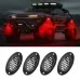 4PCS 8000LM Car LED Underglow Lights Atmosphere Lights Grille Modified Lights Universal for Off-road Vehicles