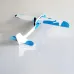 Single Wing Airplane Model Electric Foam Glider Assembly kit Science Education Outdoor Children's Hand-assembled Toys