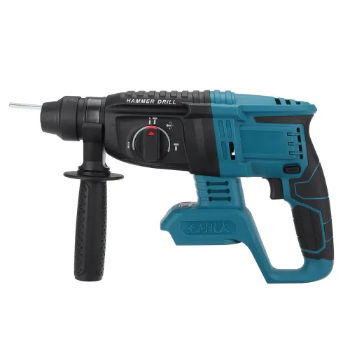 Electric Cordless Demolition Jack Hammer Impact Drill Concrete Breakers Punch Kit For 18V Makitabattery