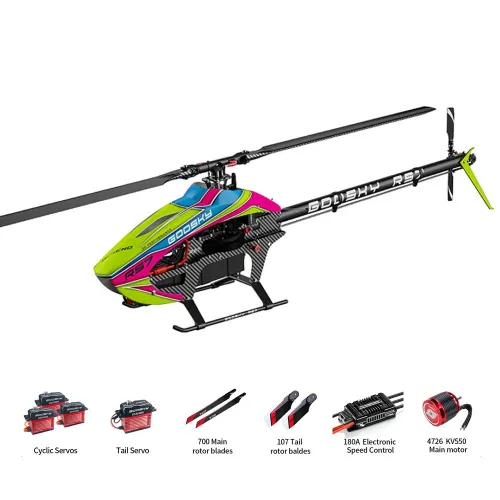 GOOSKY RS7 700 6CH 3D Aerobatic Dual Brushless Direct Drive Motor RC Helicopter Combo Version PNP