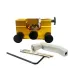 Aluminum Chainsaw Sharpener Portable Chain Saw Chain Saw Sharpener Sharpener with 2pcs Stone Grinders Drill Sharpener