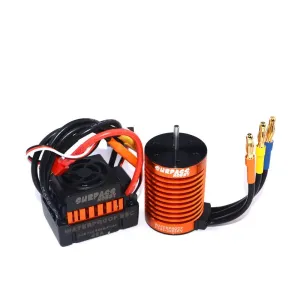 Surpass Hobby Waterproof F540 3000KV Brushless Motor +45A ESC For 1/10 Rc Car Parts