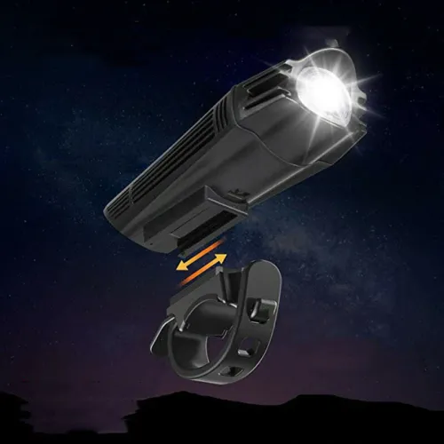 Bicycle Lights Set Powerful Front and Rear Taillight LEUSB Rechargeable Waterproof Cycling Flashlight Bike Headlight Light