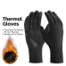 WESBIKING Winter Touchscreen Fleece Thermal Cycling Gloves Windproof Non Slip Soft Comfy Extended Wristband Bike Gloves