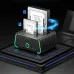 FIDECO YPZ230R Dual Bay Hard Drive Docking Station USB 3.0 with Offline Clone RGB Light for 2.5/3.5-Inch SATA HDD SSD 5Gbps Data Transfer Support UASP Tools-Free Installation
