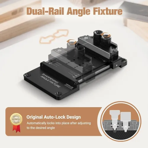 HONGDUI HD34 Pro Honing Guide For Chisels And Planes Woodworking Sharpening System With Sharpening Angle Fixture Angle Gauge